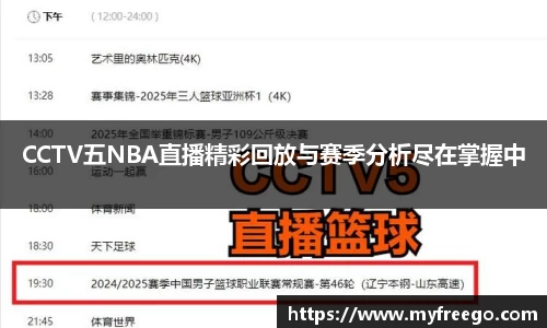 CCTV五NBA直播精彩回放与赛季分析尽在掌握中