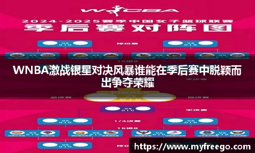 WNBA激战银星对决风暴谁能在季后赛中脱颖而出争夺荣耀