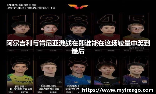 阿尔吉利与肯尼亚激战在即谁能在这场较量中笑到最后